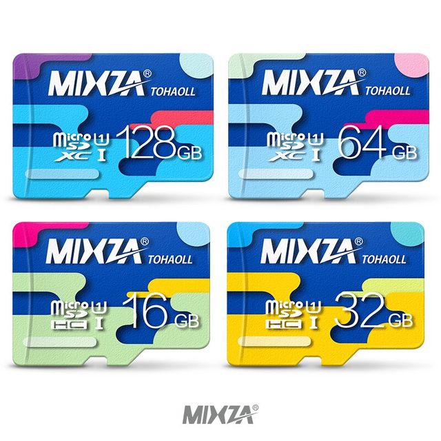 MIXZA Second generation Memory Card 128GB 64GB 32GB 16GB 8GB micro sd card class10 UHS-1 flash card for Smartphone/Tablet