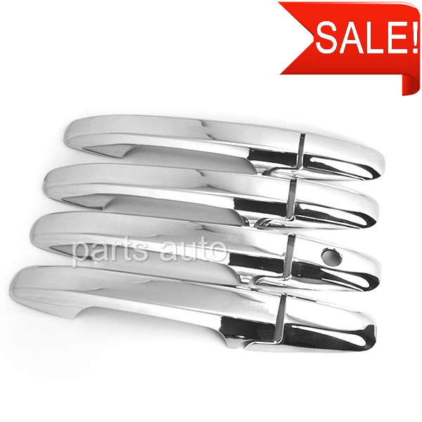 8x High Quality Chrome Side Door Handle Covers Trims for Honda Accord 2003 2004 2005 2006