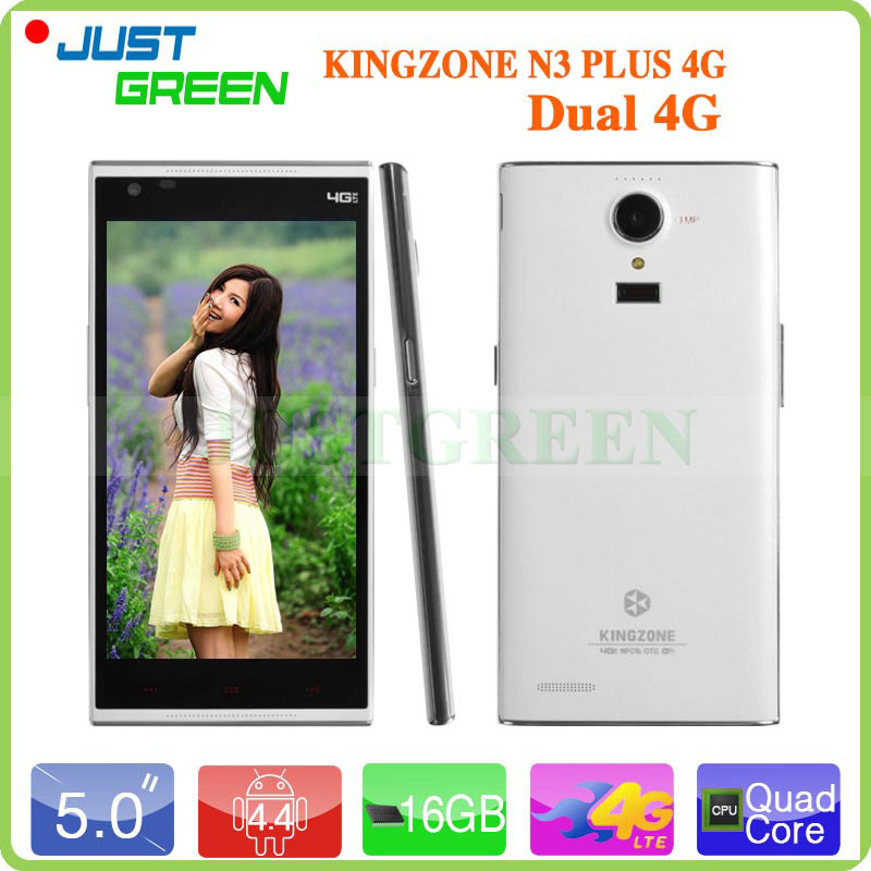 5 inch KINGZONE N3 Plus 4G FDD LTE Mobile Phone Android 4 4 MTK6732 Quad Core