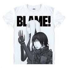 BLAME T-shirts kawaii Japanese Anime t-shirt Manga Shirt Cute Cartoon Killy Cosplay shirts 45662208358 tee 81