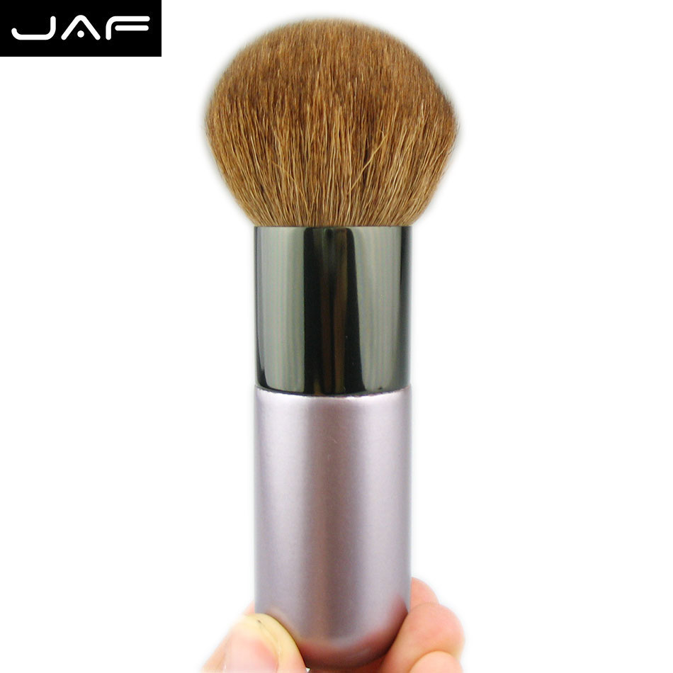 Stock clearance Very Soft Goat Hair Large Makeup Powder brushes Top Quality Round contour brushes Kabuki