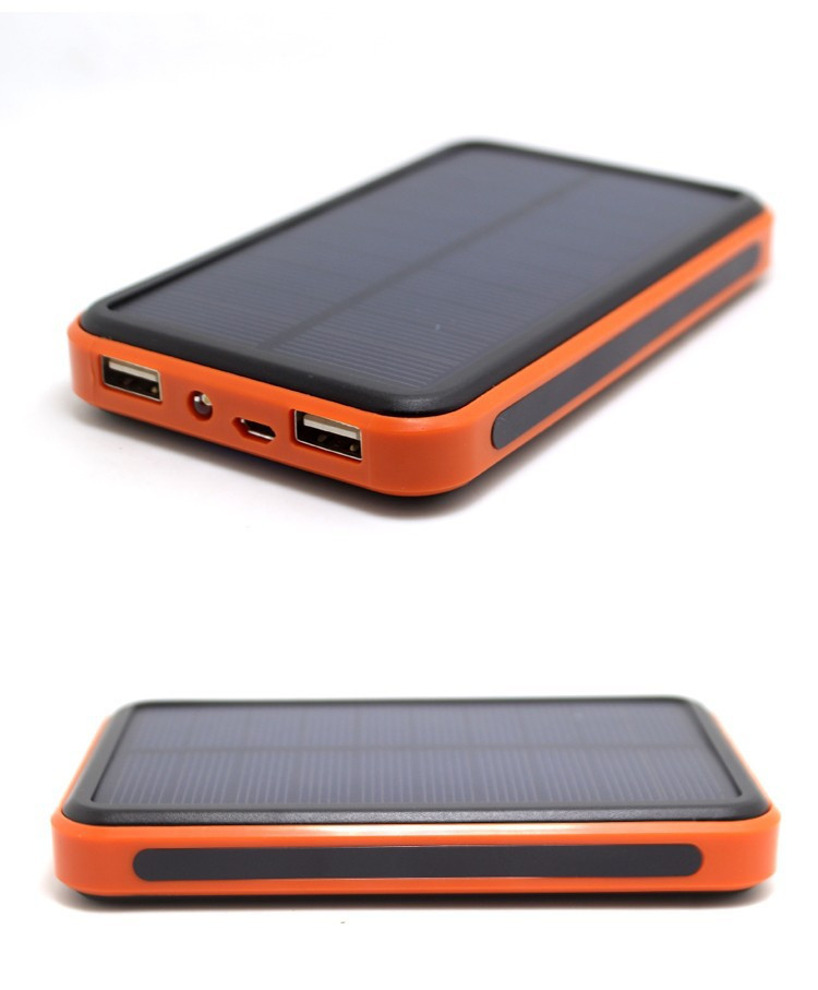 Best style Waterproof 9800mah solar power bank External battery Charger Backup Bateria charger for mobile phone solar panles Best style Waterproof 9800mah solar power bank External battery Charger Backup Bateria charger for mobile phone solar panles