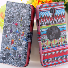 S4 Fashion Flip Leather Matte Art Print Owl Case For Samsung Galaxy S4 SIV I9500 Wallet