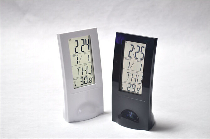 Часы замороженные из светодиодов цифровые часы despertador настольные часы прикроватные электронные часы с термометр mdc-05