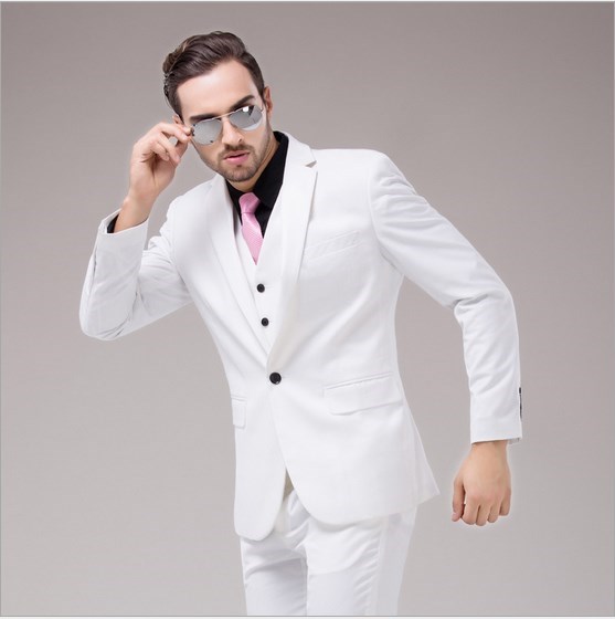 Men Prom Tuxedos Red and White Promotion-Shop for Promotional Men