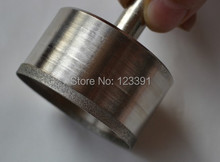 Envío de la alta calidad galvanizado diamante súper delgada agujero consideró 26 * 52 * 21 mm para procesamiento de jade pulsera tienda
