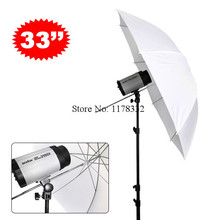 2PCS High Quality 33″ 83 cm Flash Soft Translucenr white Photo Light Studio reflector Umbrella