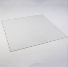 Reprap Prusa Mendel and AO series printer Lulzbot durable, low expansion Borosilicate Glass Bed, ground edges,300 *300*3mm