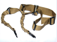 2 Point Airsoft Hunting Belt Tactical Military Elastic Black Army Green Gear Gun Sling Strap Outdoor