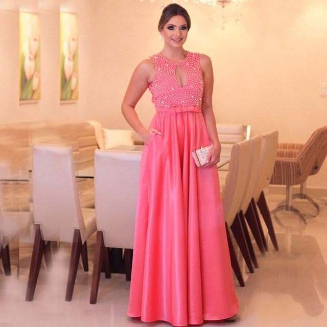 vestidos largos 2016 de noche