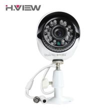 H View 4CH CCTV System 720P HDMI AHD CCTV DVR 4PCS 1 0 MP IR Outdoor