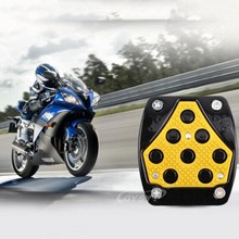 2pcs/lot motorcycle al Brake foot pedals cover Skid and styling very cool