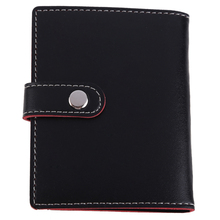 2015 New Arrival Black PU Leather Business Case Wallet Credit Card Holder Purse for 20 Cards