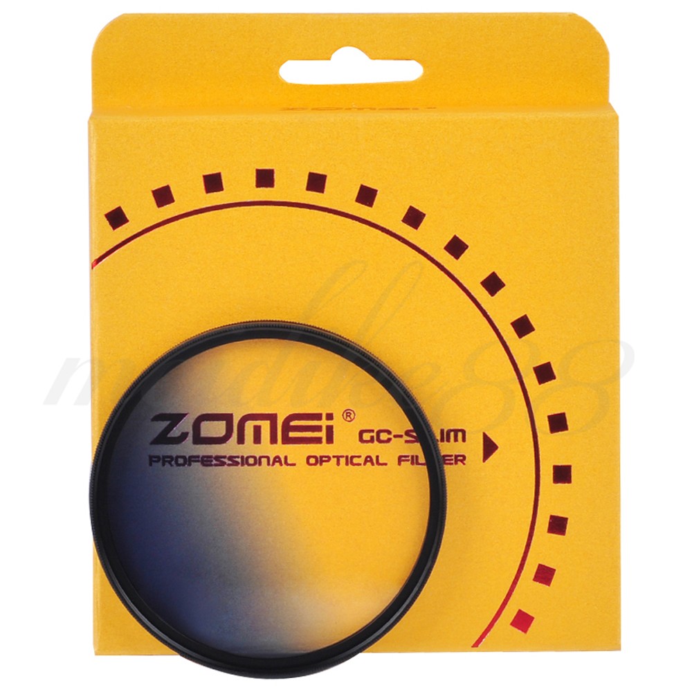 Zomei Ultra Slim Circular Gradual GC Grey Blue Orange Red Lens Filter Kit (2)