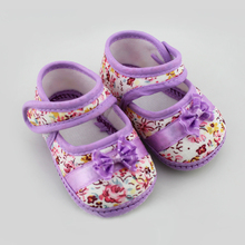 Baby Girls First Walkers Flowers Bow Baby Toddler Shoes Newborn Baby Shoes For 3 12 Months