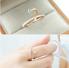 Ruby Jewelry Top Fashion Hot Sale Women Roxi Anillos 2015 Delicate Micro Inlaid Cz Ladies Ring Nvjie Jewelry Fine Slender Snake