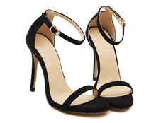 New arrived fashion 5 Color Summer ankle strap Classic Dancing women High Heel Sandals Sexy Party wedding shoes woman