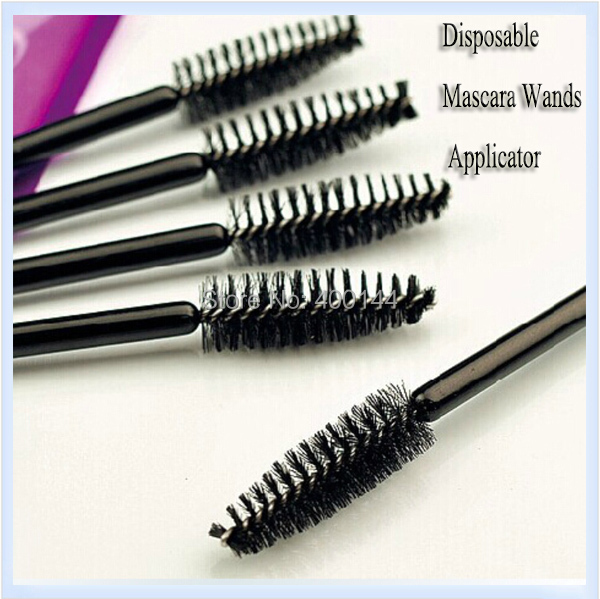 Free Shipping!New Products 2014,Disposable Eyelash Brush Mascara Wands Applicator Disposable Eyelash Cosmetic Makeup Brush