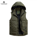 L 5XL 2016 men with high grade fashion casual White duck down sleeveless vest Men s