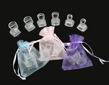 50 pairs / Lot High Heel Protectors Latin Stiletto Dancing Covers Heel Stoppers Antislip Silicone Protectors for Wedding Party