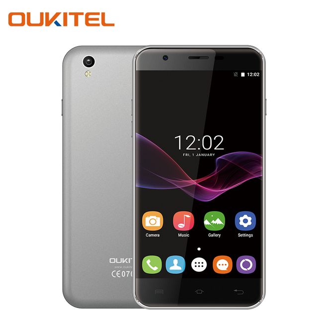 2017 Oukitel U7 MAX Mobile phone 5.5 Inch HD Screen MTK6580A Quad Core 1G RAM 8G ROM 8MP Camera Android 6.0 8.0MP 3G Cellphone