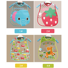 Fashion Cartoon Baby Soft Bibs Waterproof Cartoon Bib Burp Cloths For Children Self Feeding Care