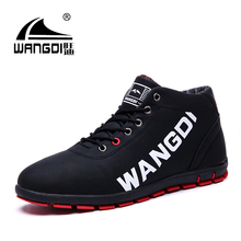 Sales Quality Men Boot Brand Fashion Autumn Man Winter Boots Quality Leather Ankle masculina Snow Boot Mens Shoes Black Botas PU