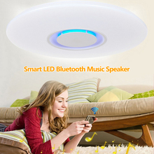 24w Surface Mounted Smart LED Lights Phone App Control Colors Change Lighting With Bluetooth Speaker Smart Home Illumination