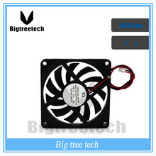 New arrival 2 pin 80x80x10mm 8010 fan 12V DC Burshless Radiator Cooler Cooling Fan 3D0036