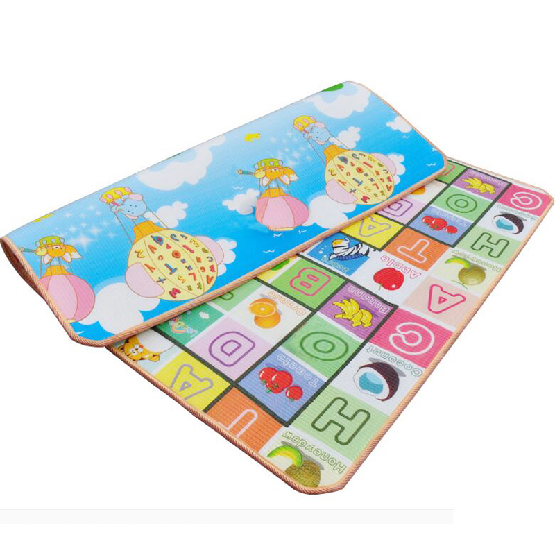 0.5CM Double Side Cartoon Baby Crawling Mat Baby Play Mat Soft Foam Floor Children Developing Rug Carpet Toys Game Pads for Kids