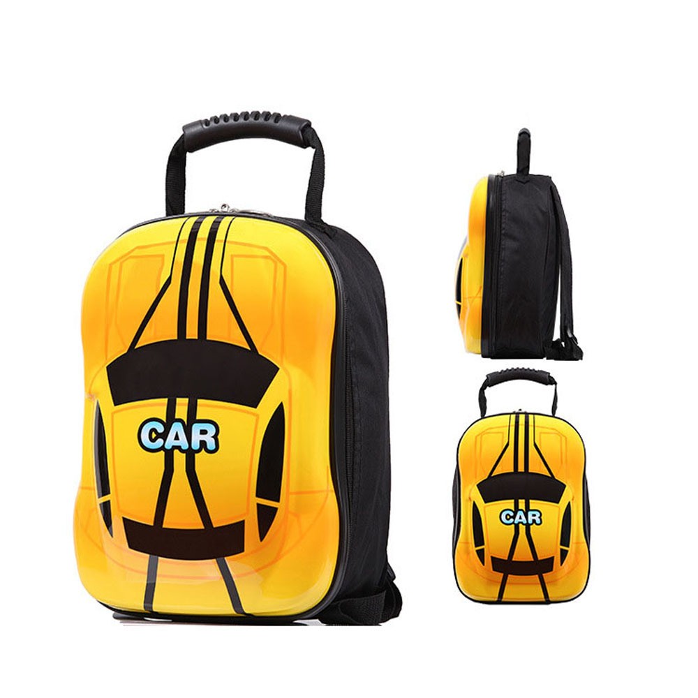 Fashion-Car-Model-Crusty-Shell-Backpack-13-inch-Children-Schoolbag-Preschool-kids-Kindergarten-Backpack-3-color