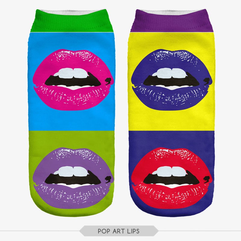 36999 POP ART LIPS