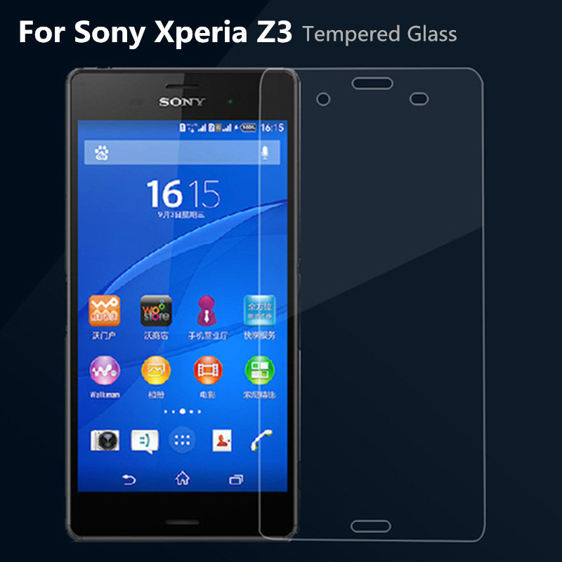    Sony Xperia Z3   ( L55 ) 5.2    0.3    pelicula  vidro D6653 D6603