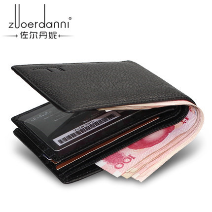 43 ZEDN Men s Driver s License Wallets Short Designer Genuine Leather Soft Purses Multi Card