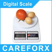 Envío gratis a estrenar 5000 g / 1 g 5 kg alimentación dieta Postal escala de cocina báscula Digital ponderación contrapeso LED electrónica