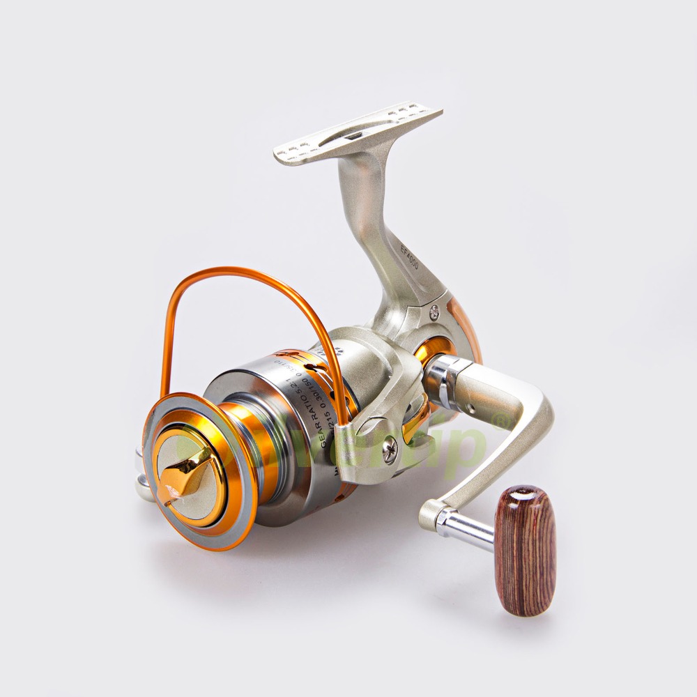 Free Shipping 12BB Spinning Fishing Reel Saltwater Freshwater Reels YUMOSHI Bait Spinner EF 500