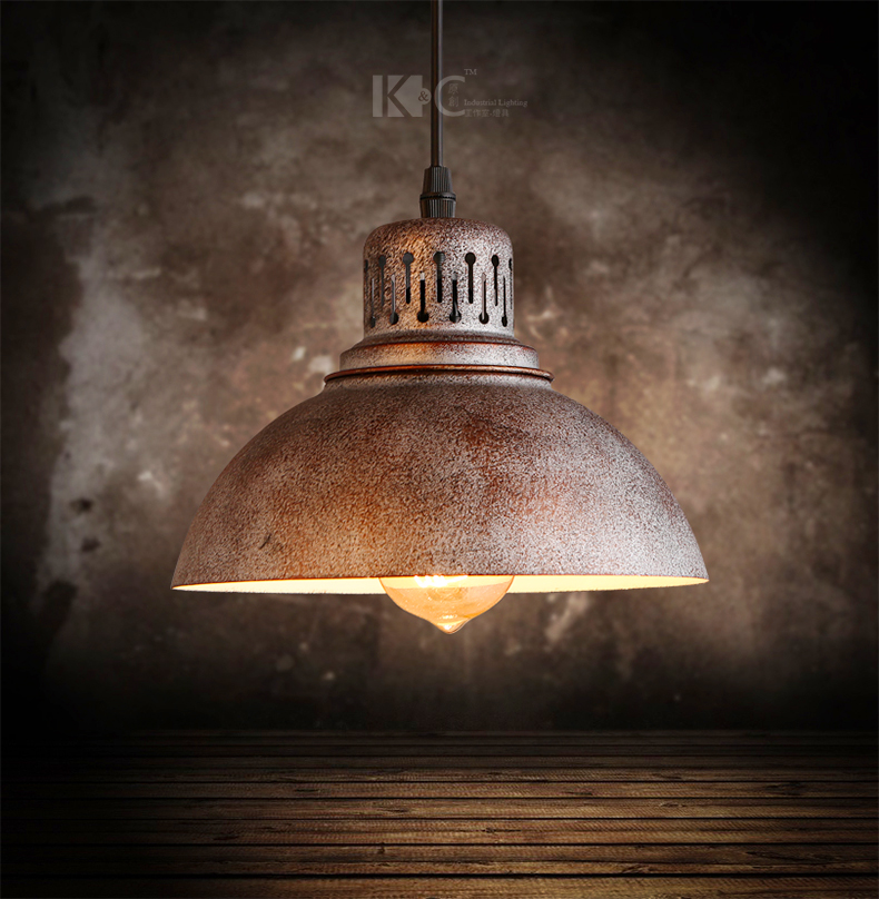 RH Nothern Europe Iron Pendant Lamp Industrial Retro Style Bar Light Restaurant Light Free Shipping
