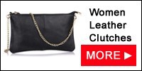 women leather clutches