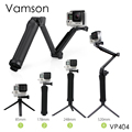 Gopro Accessories Tripod 3 Way Monopod Mount Grip Extension Arm Tripod for Gopro Hero5 4 3