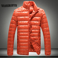 Ultra Light Down Jacket Men Plus Size Thin Winterjas Heren Warm Coat Casual 90 White Duck