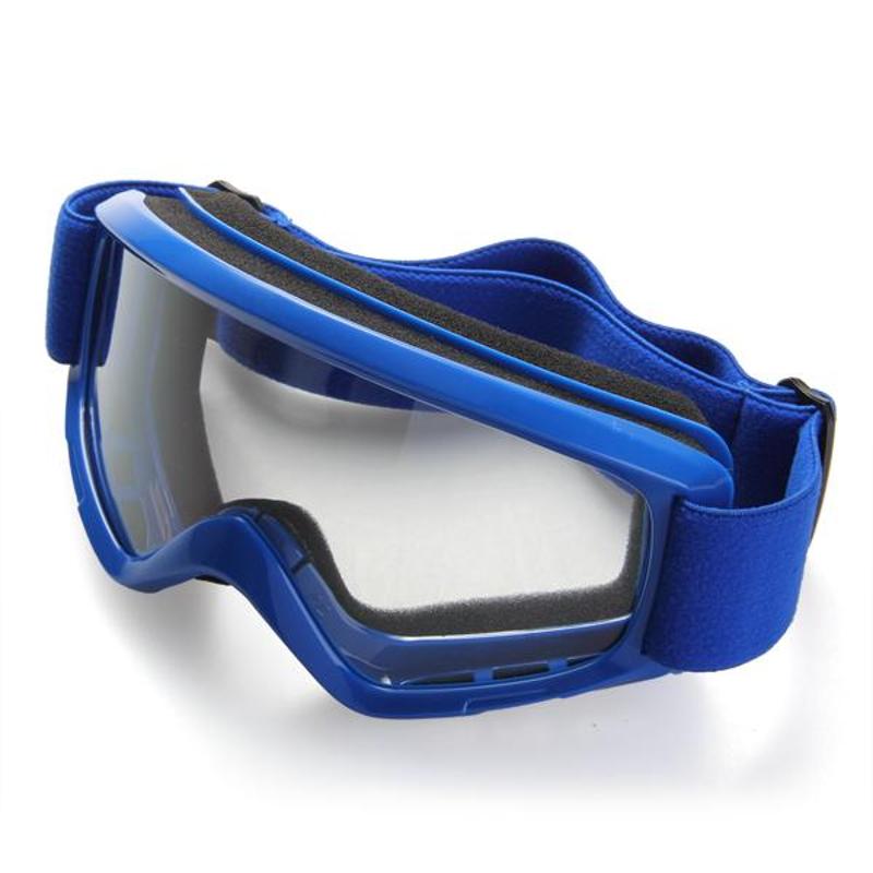 Blue Motocross Motorcycle Enduro Off-Road Hemlet Windproof Glasses Goggles