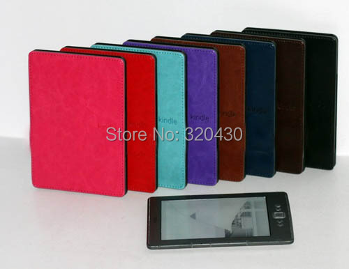 Advanced Leather Cover Sleeve Case with healthy high quality book case for Amazon Kindle 5 Kindle