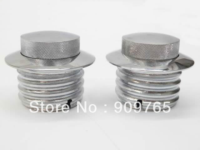 Free Shipping 1 Pair GAS FUEL TANK FLUSH POP UP CAP FOR font b HARLEY b