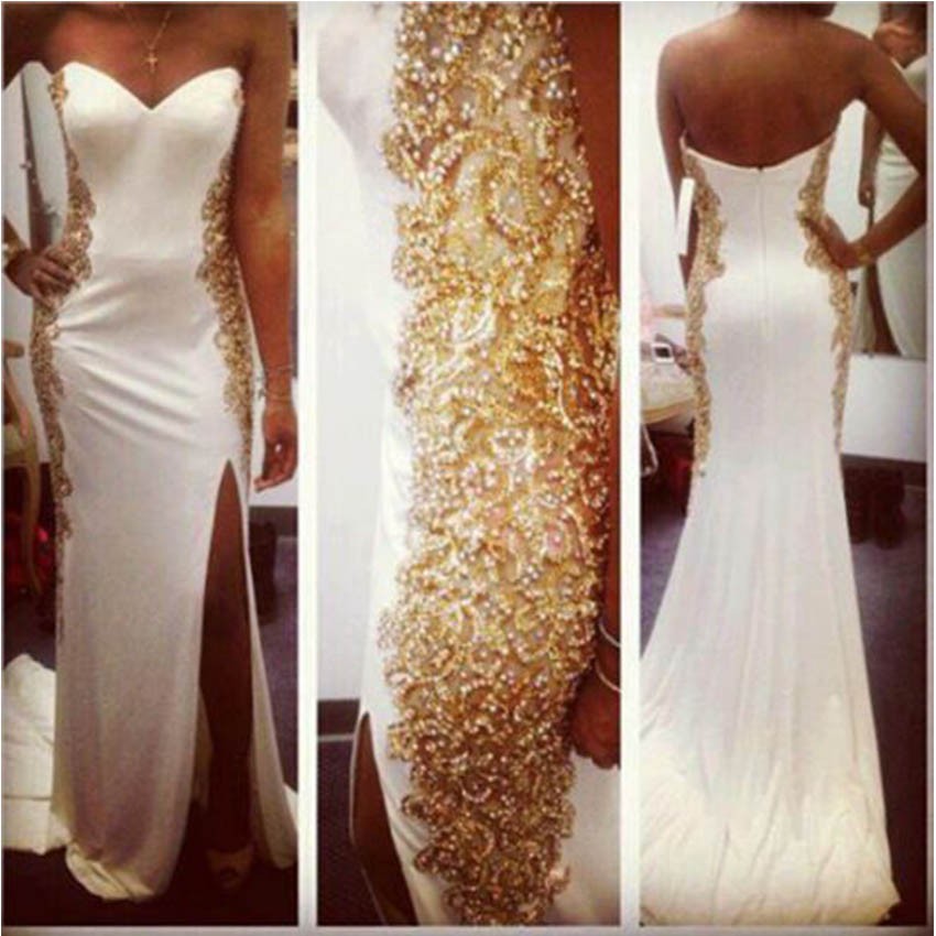 Gold sparkly fitted dress Gold sparkly fitted dress