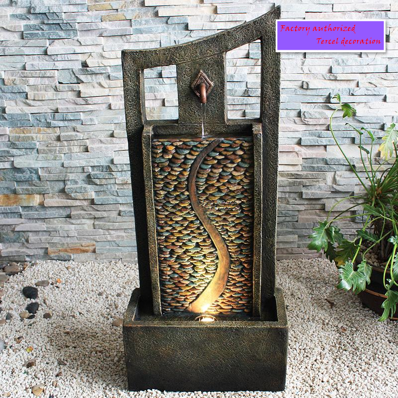 Compra indoor water fountains feng shui online al por mayor de China