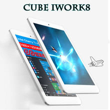 Оригинал Cube iWork8 tablet PC Окончательный Windows10 + Android5.1 8′ 2 ГБ/32 ГБ Intel Cherry Trail Z8300 Quad ядро таблетки android