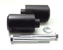 For Yamaha FZ6 600 2004-2008 Motorcycle Black Frame Sliders Falling Protection Anti Crash Pad Spike Left & Right Sides Aluminum
