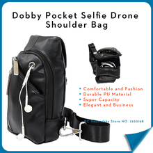 Hot Newest Leather Bag Shoulder Carrying Backpack for ZEROTECH Dobby Pocket Selfie Drone