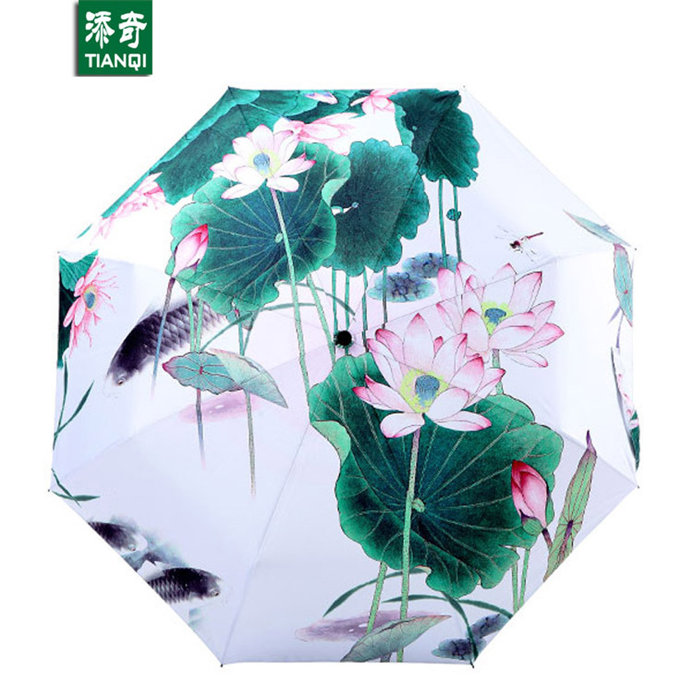 Китайские солнцезащитные женские зонтики
