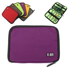Modern Design BUBM 6 Colors Cable Organizer Bag Case Purse Can Put USB Flash Drive Hard